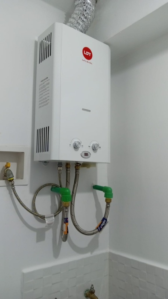 Instalación de Calentador de Agua Sertegas